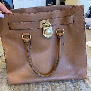Michael kors large brown purse